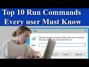 10 RUN Tools HACKS Every Windows USERS Must Know
