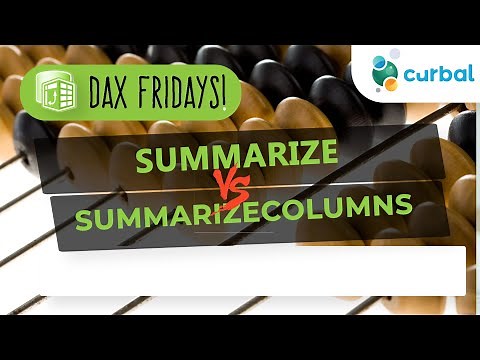 DAX Fridays! #145: SUMMARIZECOLUMS