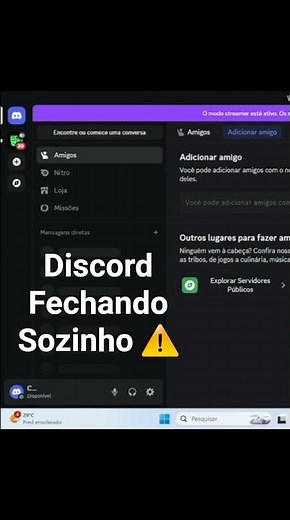 Is Discord closing on its own on your PC? See how to solve this problem! #discord #windows #pc