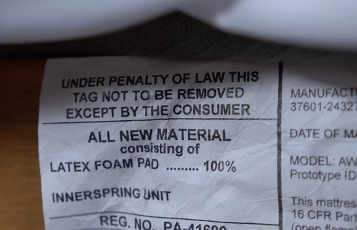 Why is it ‘Illegal’ to Remove a Mattress Tag? | Sleepopolis