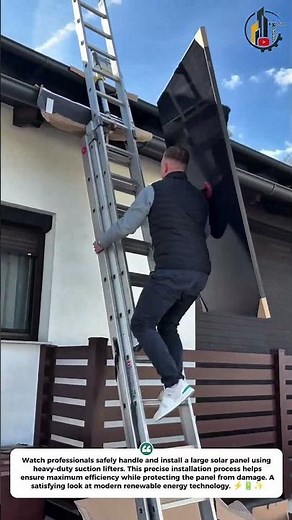 Solar Panel Installation Magic ☀️#SolarEnergy #Engineering