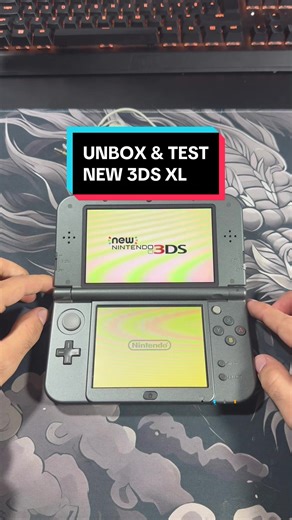 Unboxing and Testing the Nintendo NEW 3DS XL