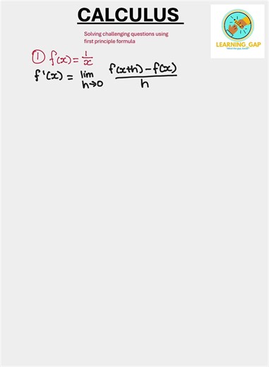 #learninggap #yourfavouritetutor #GAP2GRADE #CALCULUS GRADE 12 - Challenging questions