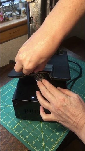 Wheeler & Wilson D9: Loading the Bobbin #shorts