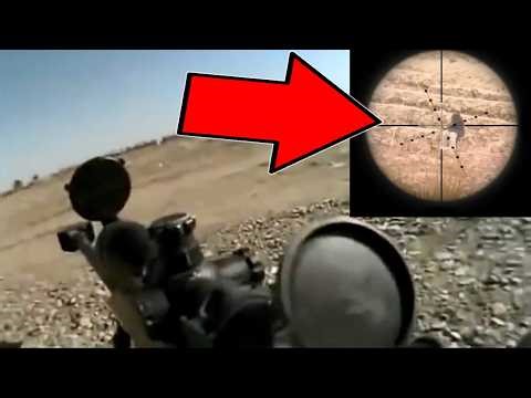 Barrett 50 CAL Round Launches Taliban Fighter Backwards (*GRAPHIC FOOTAGE*)
