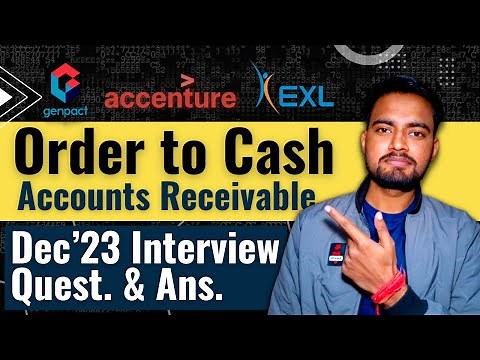 Accenture Order to Cash Interview Questions & Answers | Order to Cash | O2C | Accounts Receivable AR