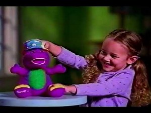 Silly Hats Barney by Fisher Price [2002 Commercial Ad]