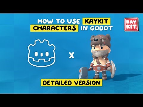 Using KayKit Characters In Godot (Detailed version)