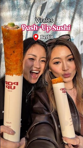 Trying out a viral sushi pop-up in Berlin! 😳 #sushi #berlinfood #foodtrend #foodreview #berlin
