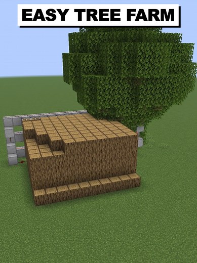 How to Create an Automated Tree Farm in Minecraft