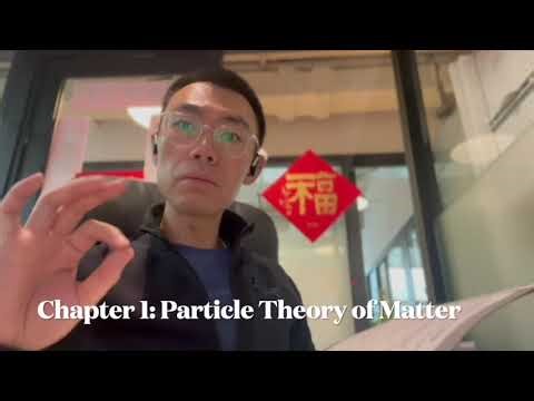 1 particle theory of matter