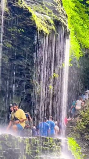 Rainbow Falls 🌈 Watkin Glen State Park | Best Place To Visit this Summer from Ontario