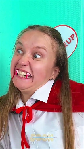 Transform Your Look: Vampire Makeup Magic! 🦇💄 #BeautyHack #CreativeMakeup