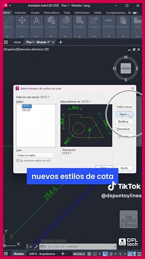 Configura estilos de cota en AutoCAD: Tutorial Completo