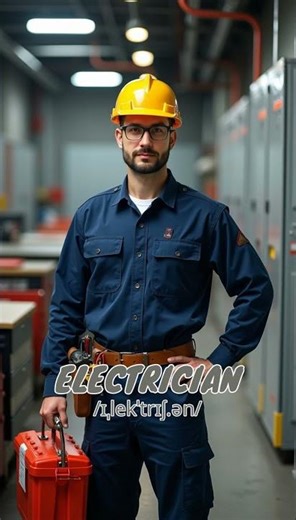 Loopoom English: Learn "Electrician" - English Vocabulary & Pronunciation