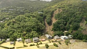 Damage to South Piha after Cyclone Gabrielle 