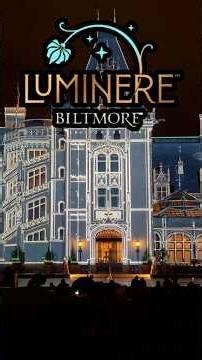 Biltmore's Luminere Nighttime Experience Is Absolutely Stunning!