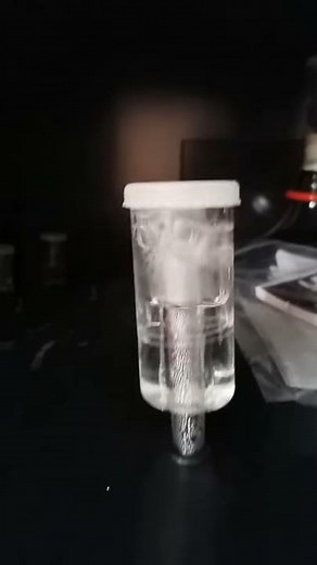 Home wine making airlock bubbling