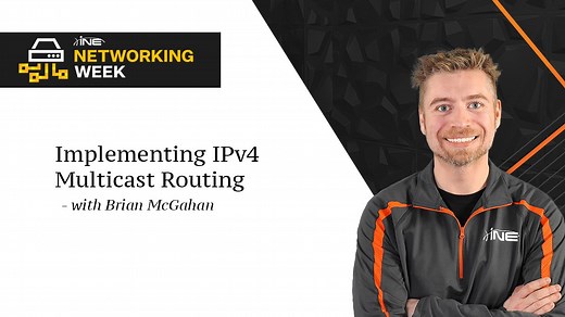 Multicast Routing is one of the lesser understood technologies in the scope of both CCNP and CCIE certifications. In this session, we will demystify Protocol Independent Multicast (PIM)’s operations, from the PIM Register message, to building Multicast Trees with PIM Join. Once complete, you’ll be able to configure and verify IPv4 Multicast Routing with the confidence needed for either Enterprise Infrastructure or Data Center CCNP and CCIE exams! | INE