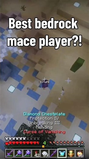 Someone stop him 😭😭 #minecraft #bestminecraftclips #minecraftmace #minecraftrealistic #hypixel
