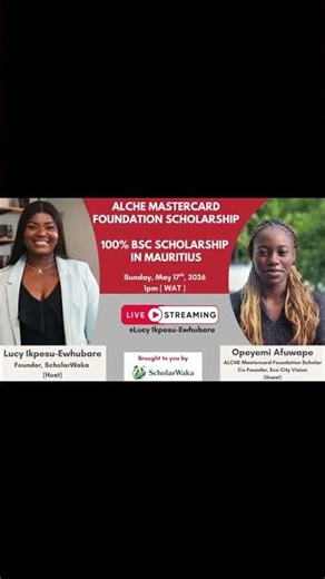 SCHOLARWAKA LIVE SESSION ALERT!
