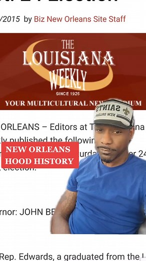 Uncovering The Louisiana Weekly: New Orleans Hood History