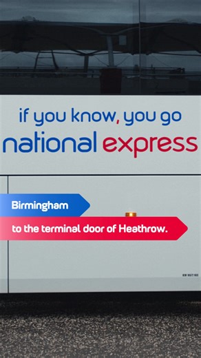 Travel direct to the terminal door of Heathrow Airport. Say goodbye to the faff of using the train. ✈️ | National Express | Facebook