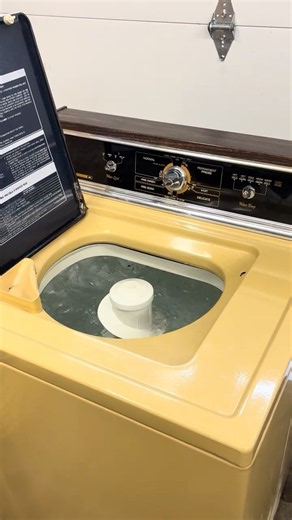 First test of the 1977 Kenmore belt drive washing machine