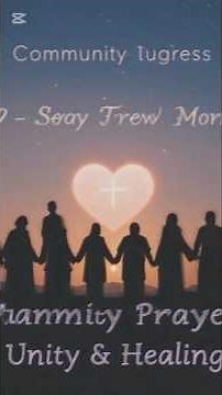 Community Prayer for Unity & Healing | Sunday Evening Prayer ✨🙏