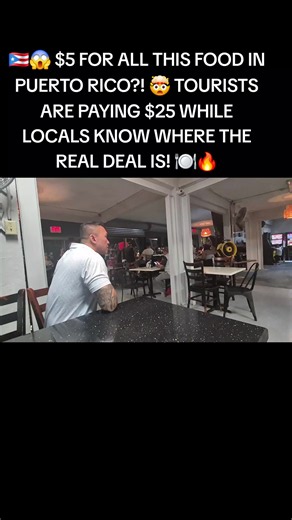 🇵🇷😱 $5 FOR ALL THIS FOOD IN PUERTO RICO?! 🤯 TOURISTS ARE PAYING $25 WHILE LOCALS KNOW WHERE THE REAL DEAL IS! 🍽️🔥 📍 Piñones, Puerto Rico 🇵🇷 Not everywhere in Puerto Rico is a tourist trap! You just gotta know where the locals eat! 👀 Would you pay $5 for this meal? 👇😂 #PuertoRico #Piñones #PuertoRicoFood #HiddenGemsPR #CheapEats