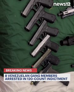 767K views · 15K reactions | BREAKING NEWS: A gang takedown involving a raid in the Bronx has led to a 120-count indictment, naming 10 members of a Venezuelan gang. https://bit.ly/4giFLYr | News 12 The Bronx | Facebook