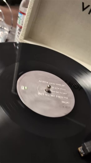 I got a record player and juice wrld albums