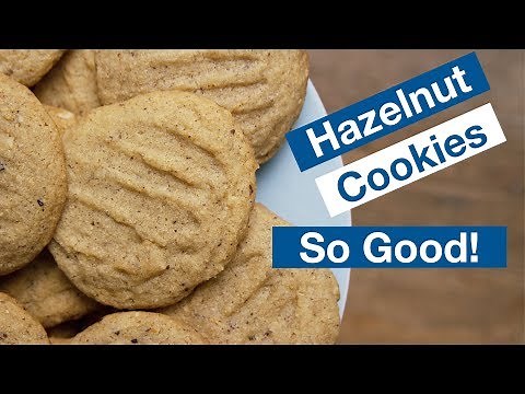 🔵 How To Make Hazelnut Cookies - Recipe - Glen And Friends Cooking
