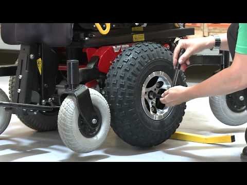 Frontier V6 All Terrain Wheel Change - Magic Mobility Power Chairs