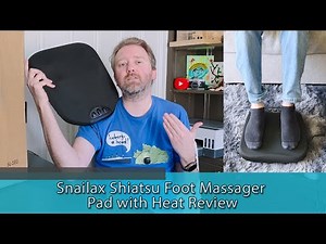 The Cure for Sore Feet? Snailax Shiatsu Foot Massager with Heat — Review