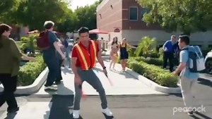 This is how we doin’ it on Season 2 of Saved By The Bell! All new episodes out now only on @PeacockTV #Slater #SBTB #WereBack #PeacockTV | Mario Lopez