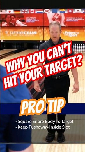 Hit Your Target Every Shot (Simple Setup Fix) 🎯🎳 PRO TIP