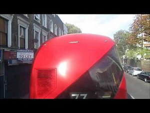 FULL ROUTE VISUAL | London Bus Route 341: Waterloo - Angel Road Superstores | HV332 (LJ17WPD)