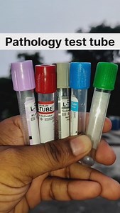 Pathology collection tubes||#labtechnician #bscnursing #dmlt #trendingreels #pathology #paramedical #educationreels #bloodtest #testtube | Rayyan Alam