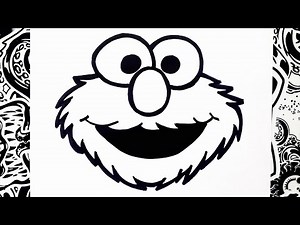 Como dibujar a elmo | how to draw elmo