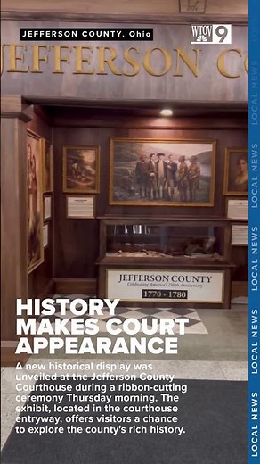 Jefferson County unveils new historical display at courthouse