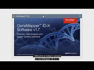 Explore GeneMapper ID-X Software v 1.7