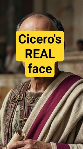 This is what Cicero REALLY looked like #history #ancientrome