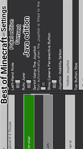 poket edition convert java edition