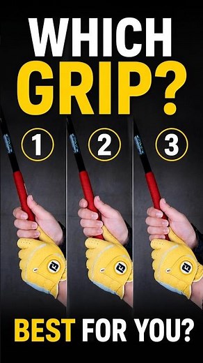 How to Hold a Golf Club: Overlapping vs Interlocking vs Baseball Grip #golfgrip #lpga