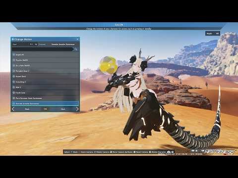 PSO2 NGS Character Creation Tutorial, Dark Lamia Mia