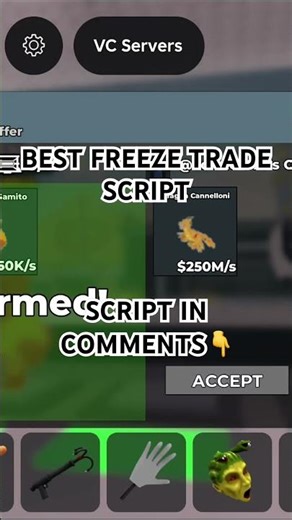 ⭐ NEW KEYLESS FREEZE TRADE SCRIPT NO PS LINK SAB 2026 #roblox #sab #viral #stealabrainrot #fyp