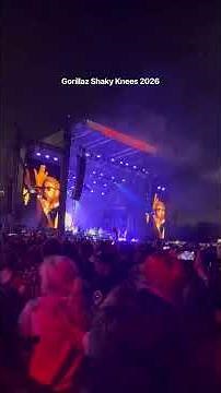 Gorillaz Last living souls￼ live at Shaky Knees music festival Sept 20, 2026 #gorillaz “shakyknees