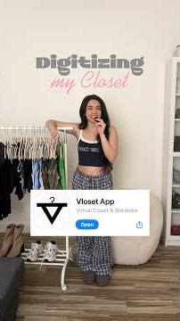 How I digitize my closet with my closet app! #clothing #wardrobe #wardrobeessentials #closet
