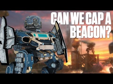🔴 Can We Capture Beacons With This Funny Raptor Setup? War Robots Funny Builds Friday